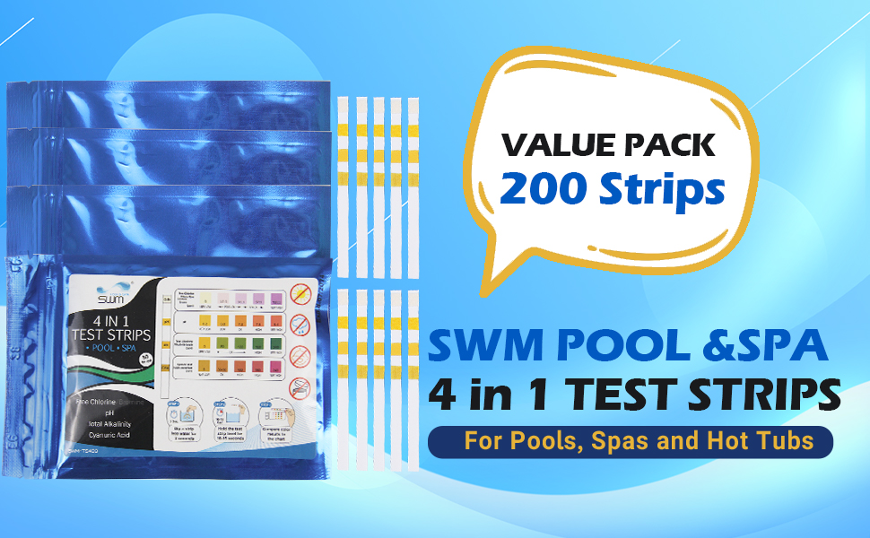 best swimming pool test strips detail