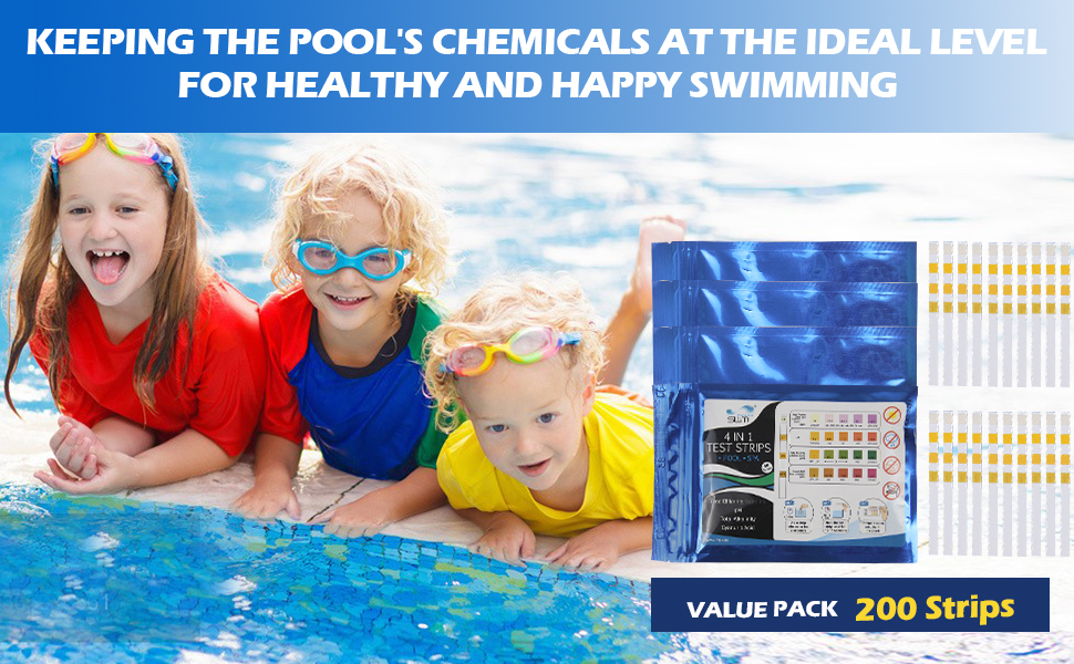 best swimming pool test strips detail