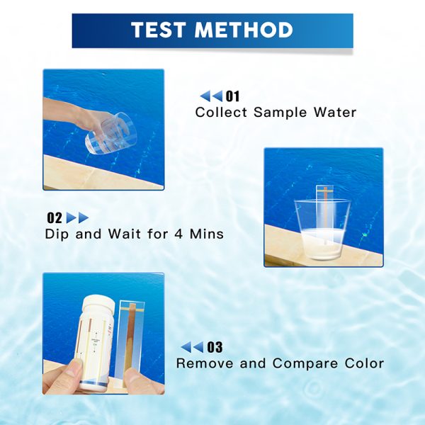 pool salt test strips