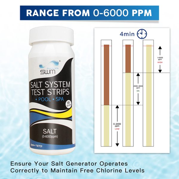 pool salt test strips