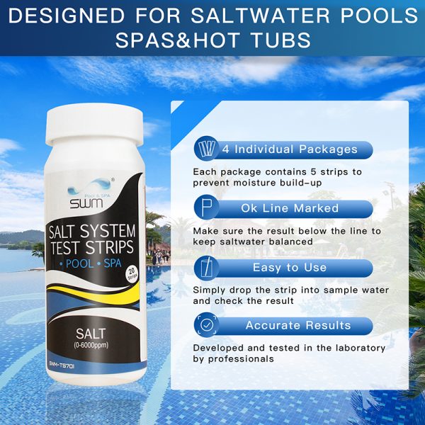 salt water pool test strips