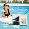 bandelettes de test pour piscine d'eau salée