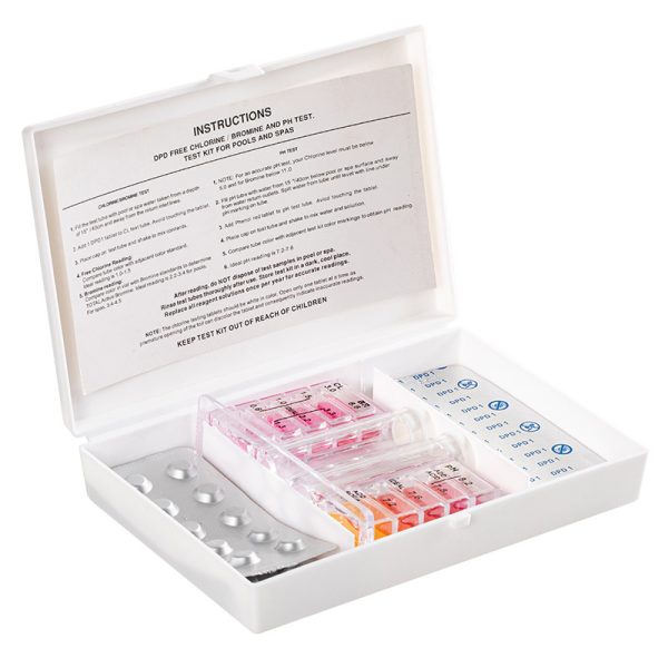 kit de test pour piscine d'eau salée